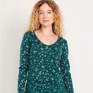 Old Navy Cozy Ribbed Pajama Top